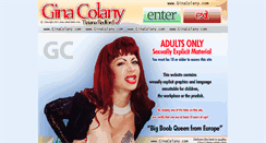 Desktop Screenshot of ginacolany.com